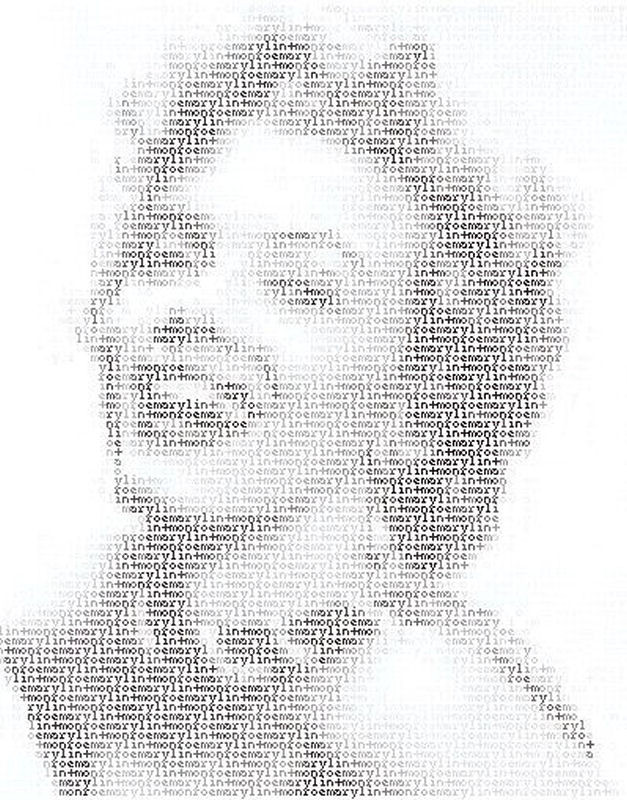 ASCII Sanatı: Yazı simgesi ile modern sanat - Resim: 4