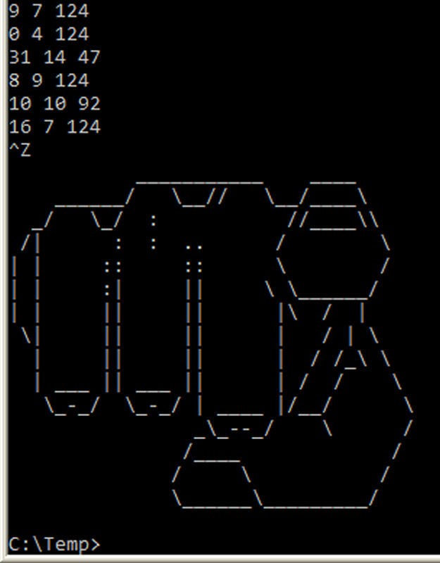 ASCII Sanatı: Yazı simgesi ile modern sanat - Resim: 6