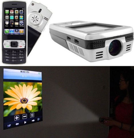 Mini projektörler ve projektörlü cep telefonları - Resim: 7