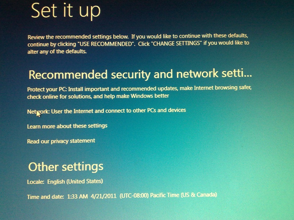 Windows 8 kurulumundan yeni görüntüler! - Resim: 8
