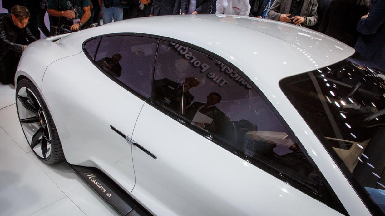 Porsche Mission E'den göz kamaştıran kareler! - Resim: 8
