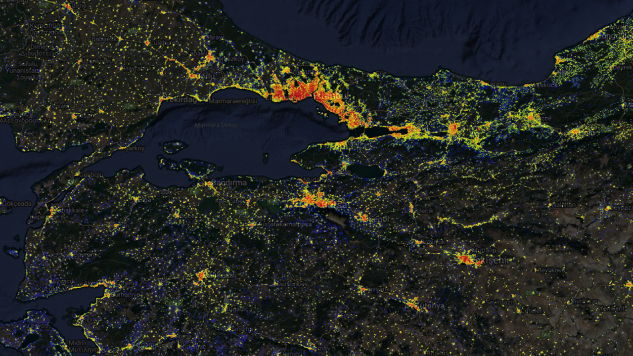 Dünyadaki tüm binaları tek haritada gösteren çılgı…