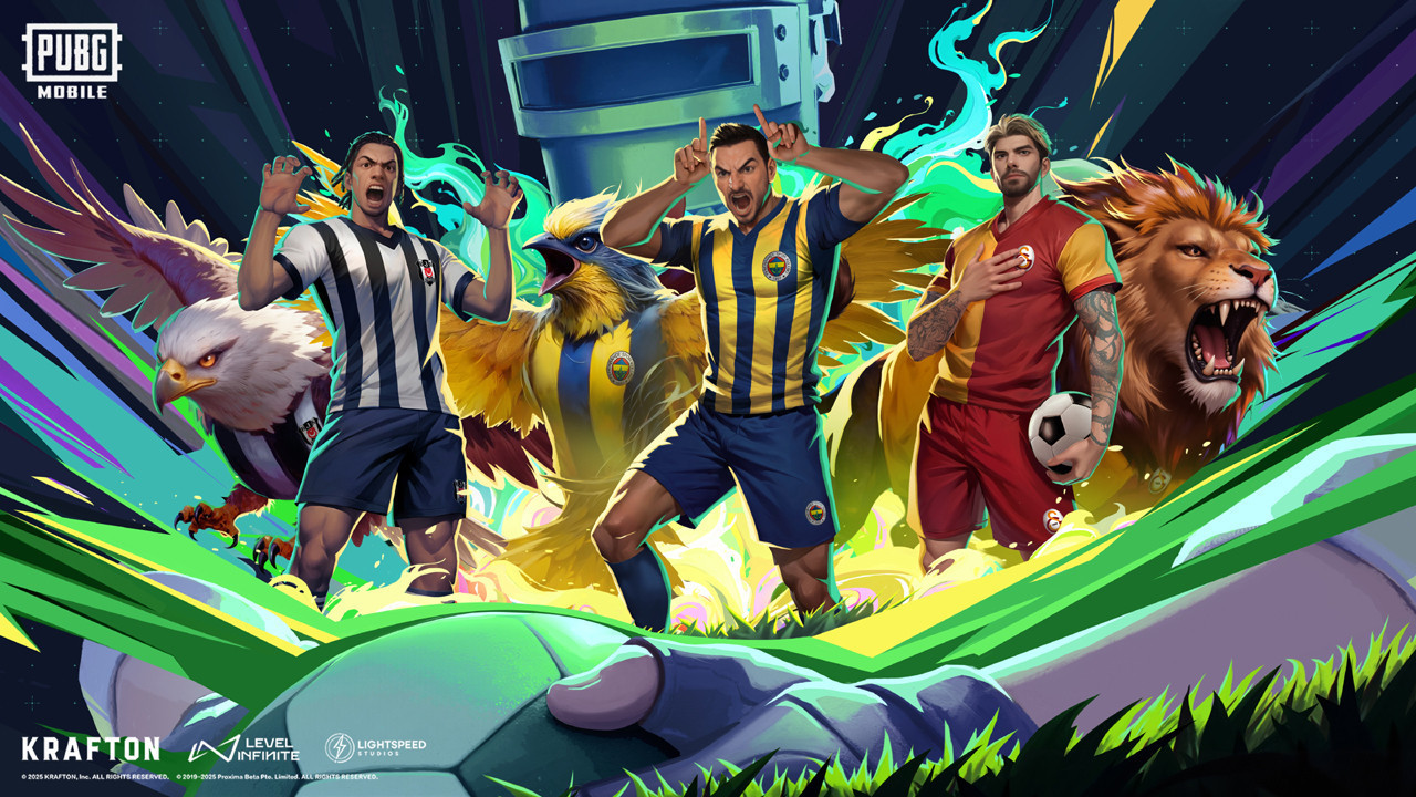 Beşiktaş, Fenerbahçe ve Galatasaray formaları PUBG MOBILE'a tanışıyor