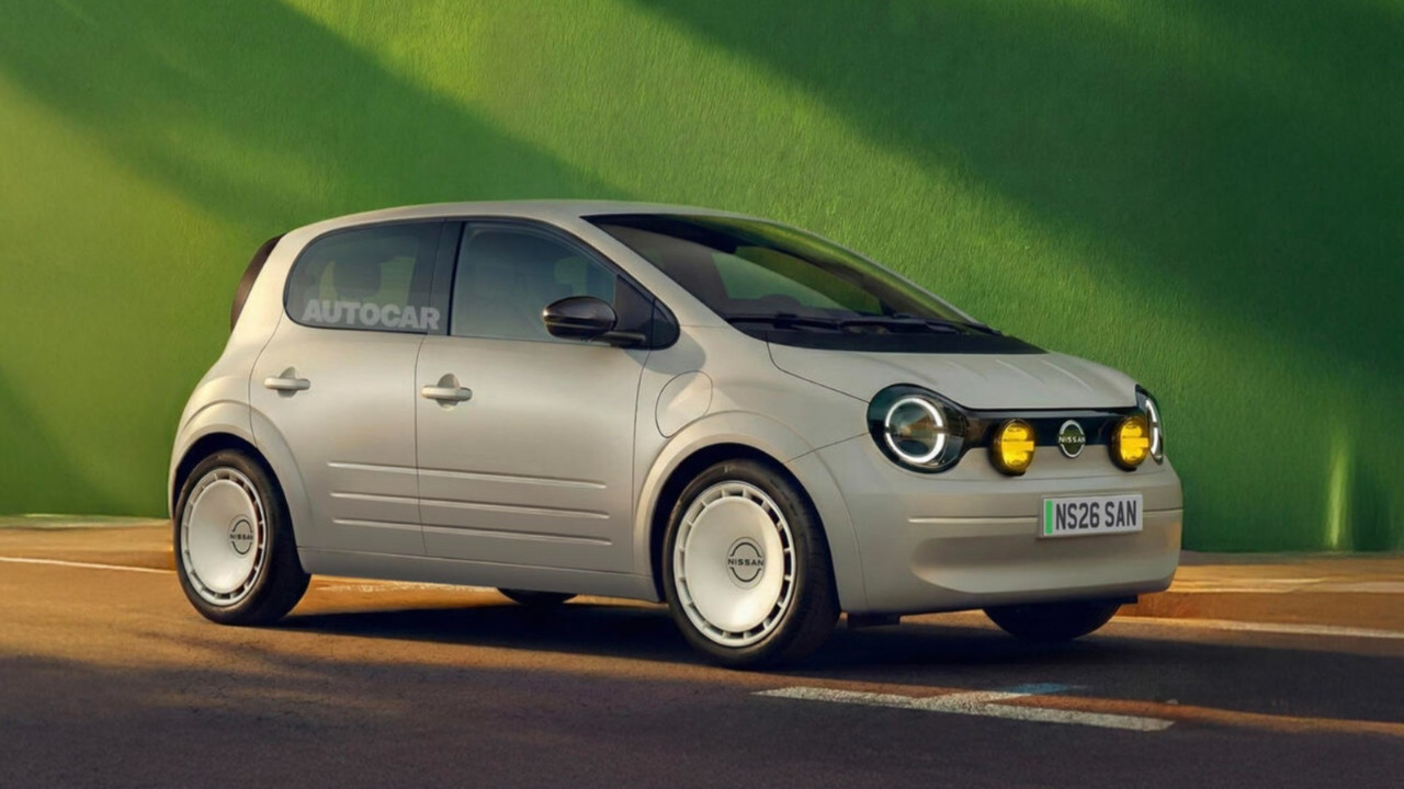 Nissan Wave sahneye çıkıyor: Retro tasarımlı elektrikli şehir otomobili