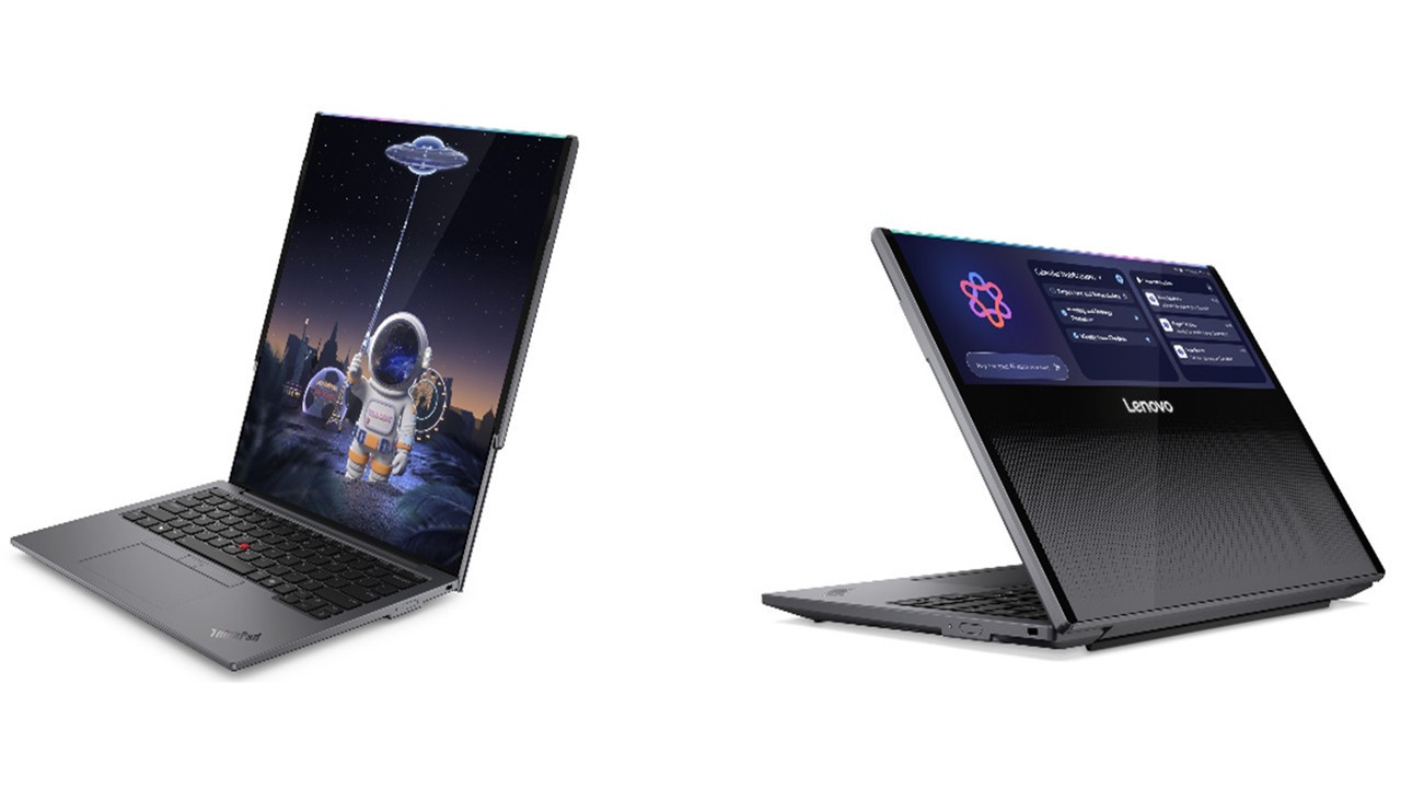 Rulo yapılabilir ekranlı ThinkPad tanıtıldı: Lenovo, dizüstü bilgisayar tasarımını değiştiriyor