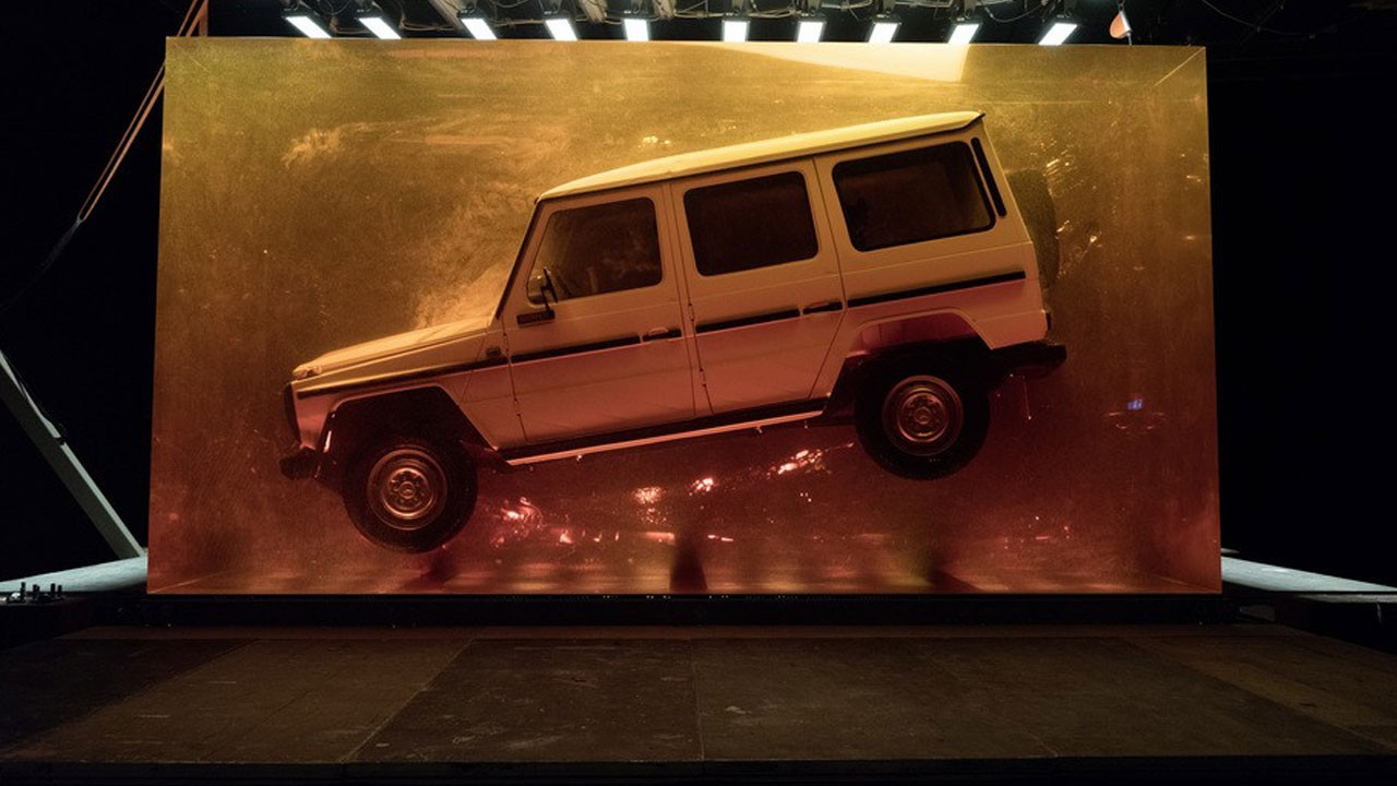 44 ton reçinenin içine hapsedilen Mercedes: G-Serisi'nin hikayesi