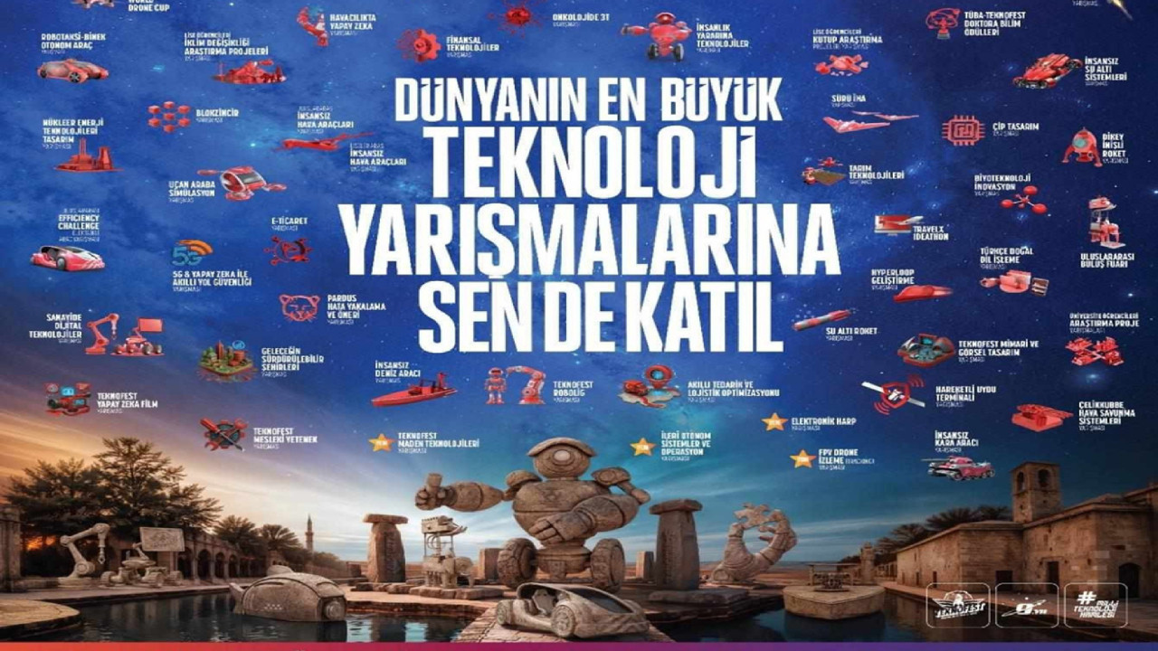 Geri sayım başladı: TEKNOFEST-2026 başvuruları başladı