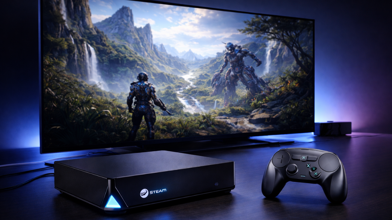 Valve’dan iddialı Steam Machine açıklaması: Steam oyunlarının çoğu 4K 60 FPS çalışıyor