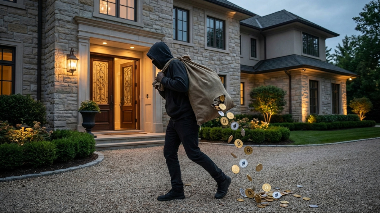 Kargo görevlisi kılığında 66 milyon dolarlık kripto soygunu!