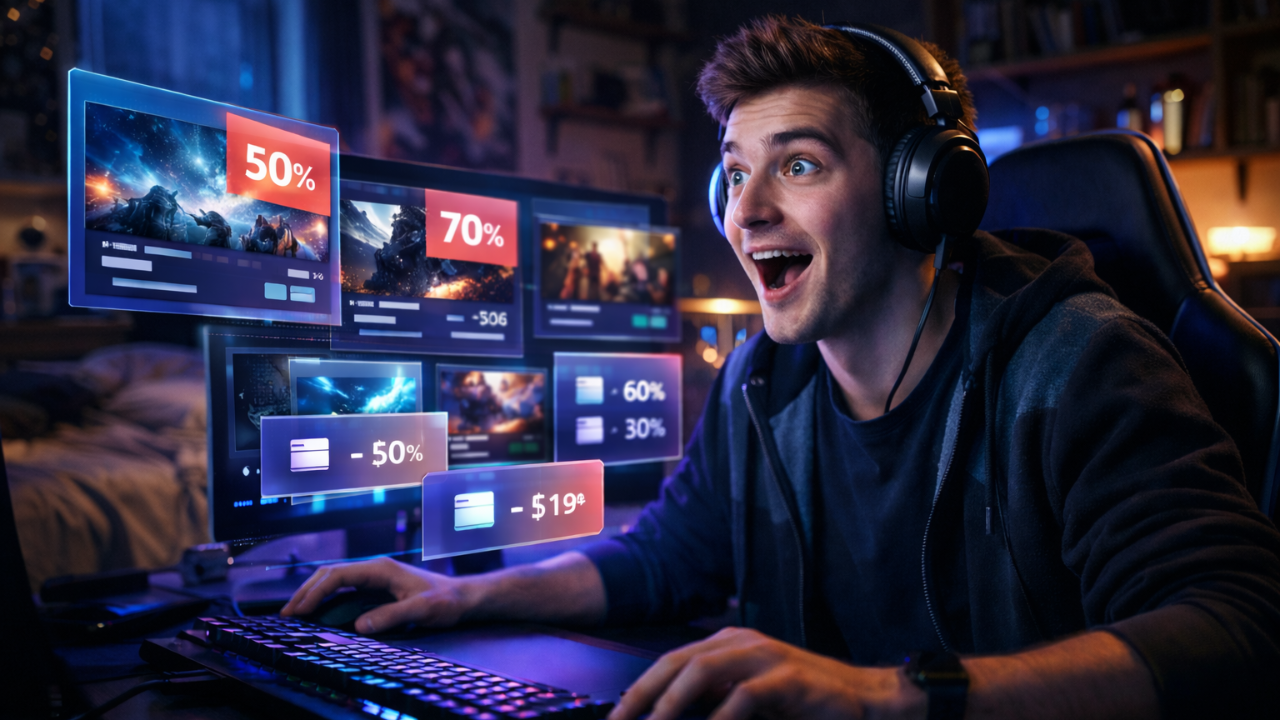 Oyun fiyatları canınızı yakmasın! İndirimler artık tek bir çatı altında!