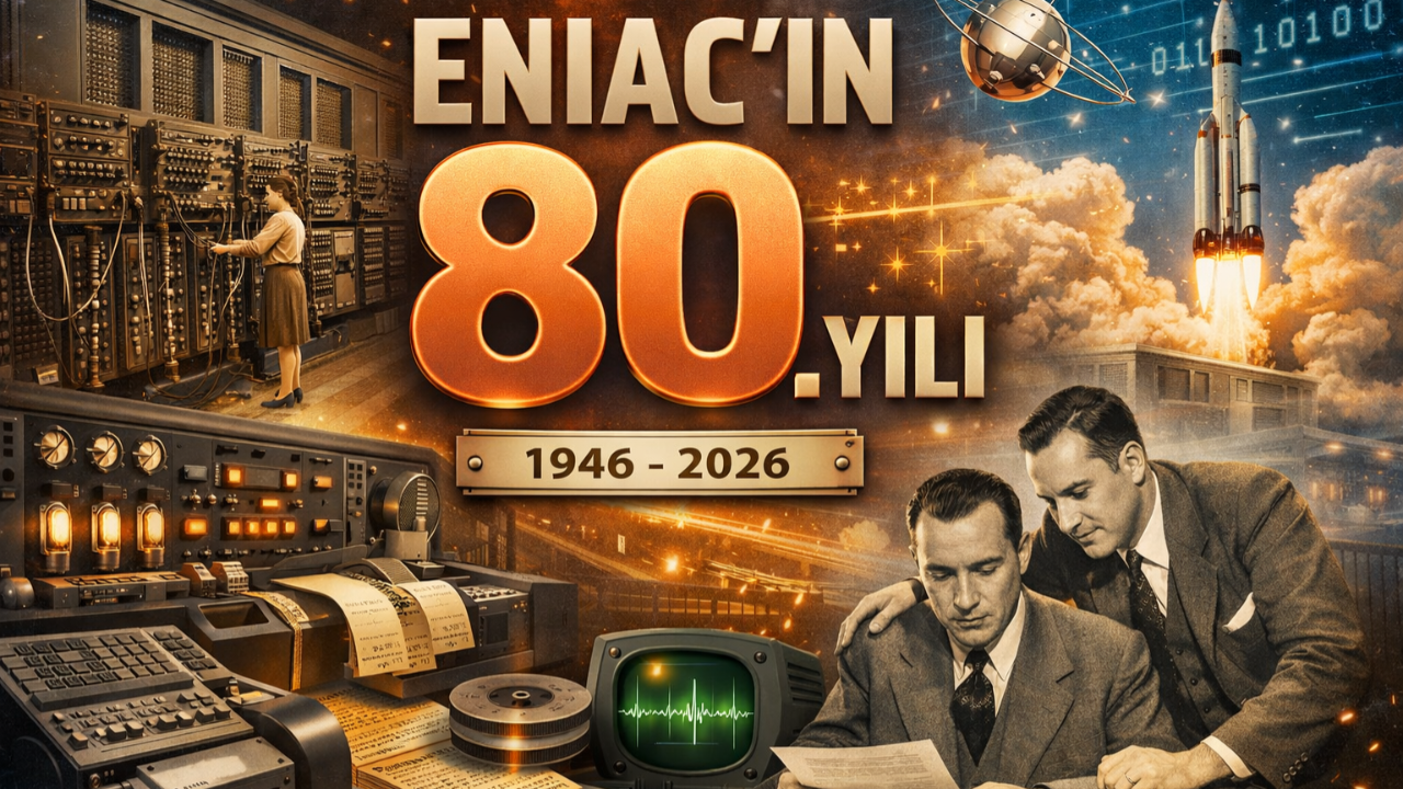 'ENIAC', elektronik işlem hızının tüm avantajını kullanan il