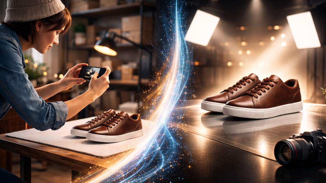 Stüdyo kalitesinde ürün fotoğrafları, yeni Google Photoshoot ile tamamen ücretsiz!