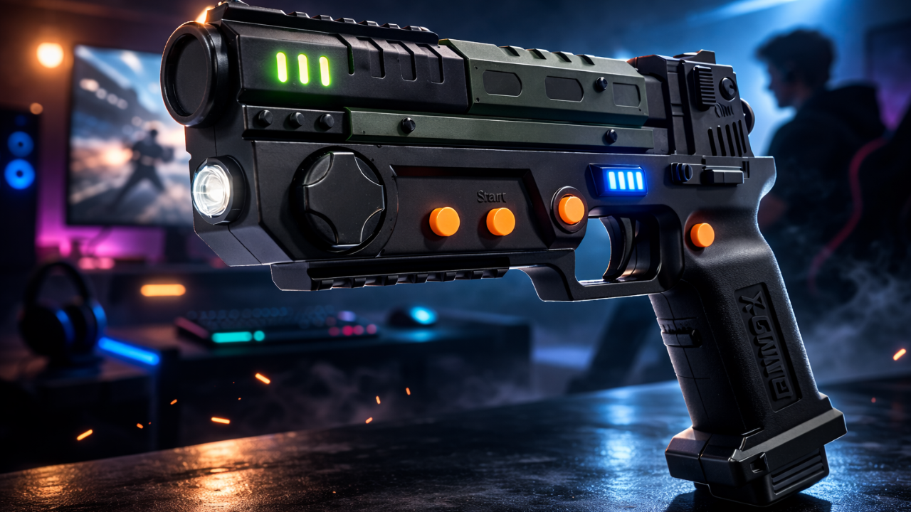 Bu kumanda bildiğiniz gibi değil! Evde arcade heyecanını tetikleyen kablosuz silah