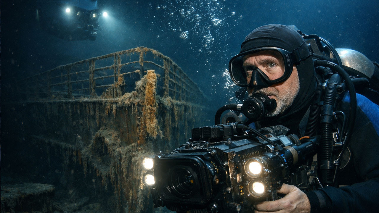 Cameron aslında “Titanic”i istemiyordu: Tek amacı batığa inmekti