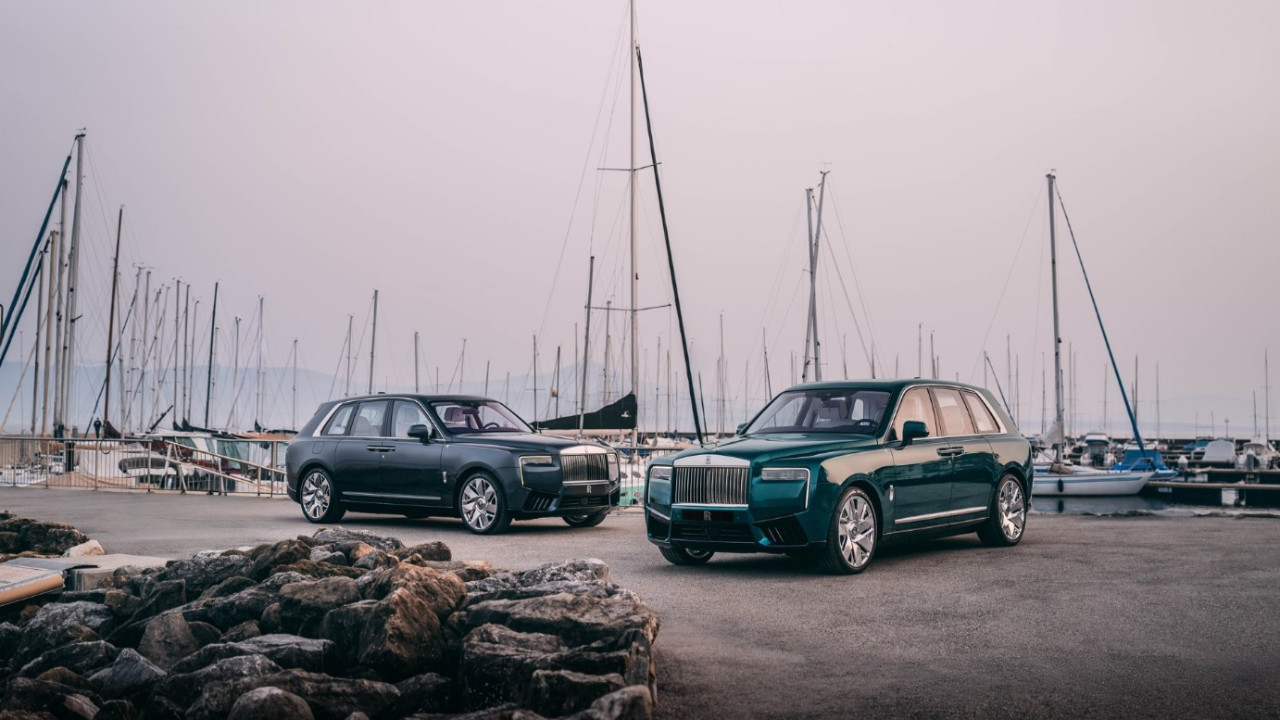 Rolls-Royce Cullinan Yachting: Denizden İlaham Dört Otomobil