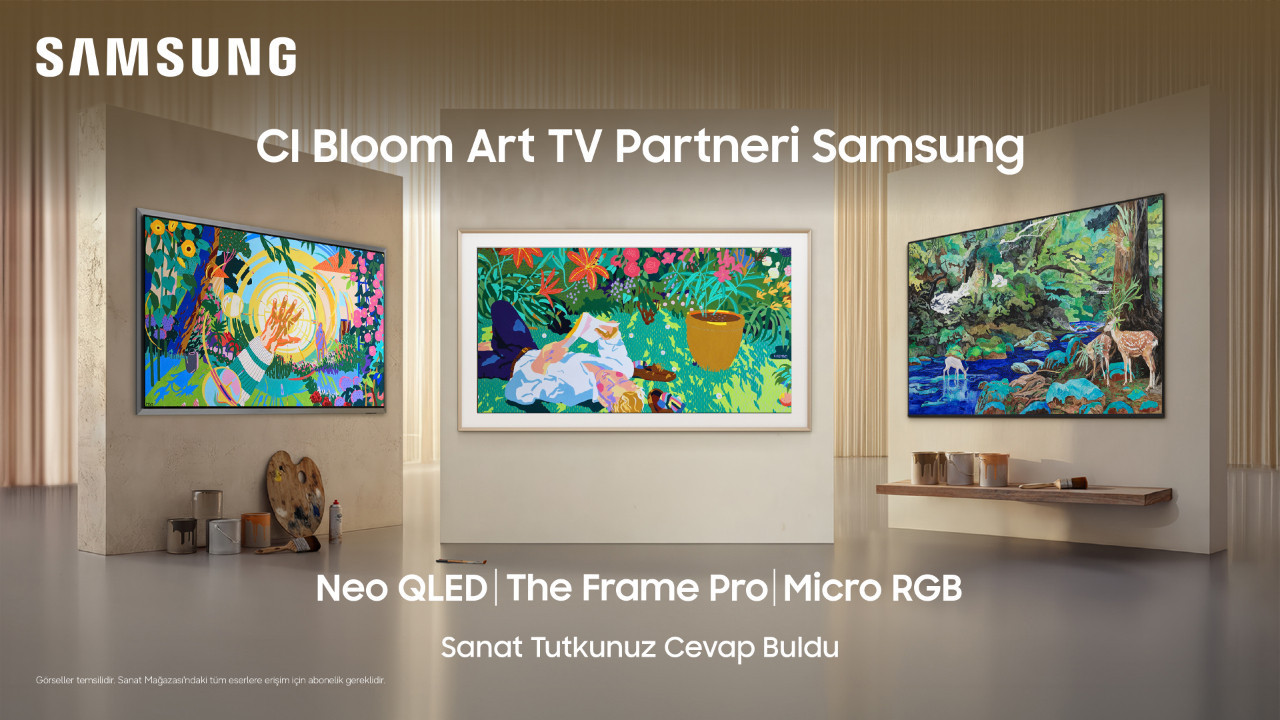 Samsung CI BLOOM 2026 etkinliğinde sanat ve teknolojiyi buluşturuyor