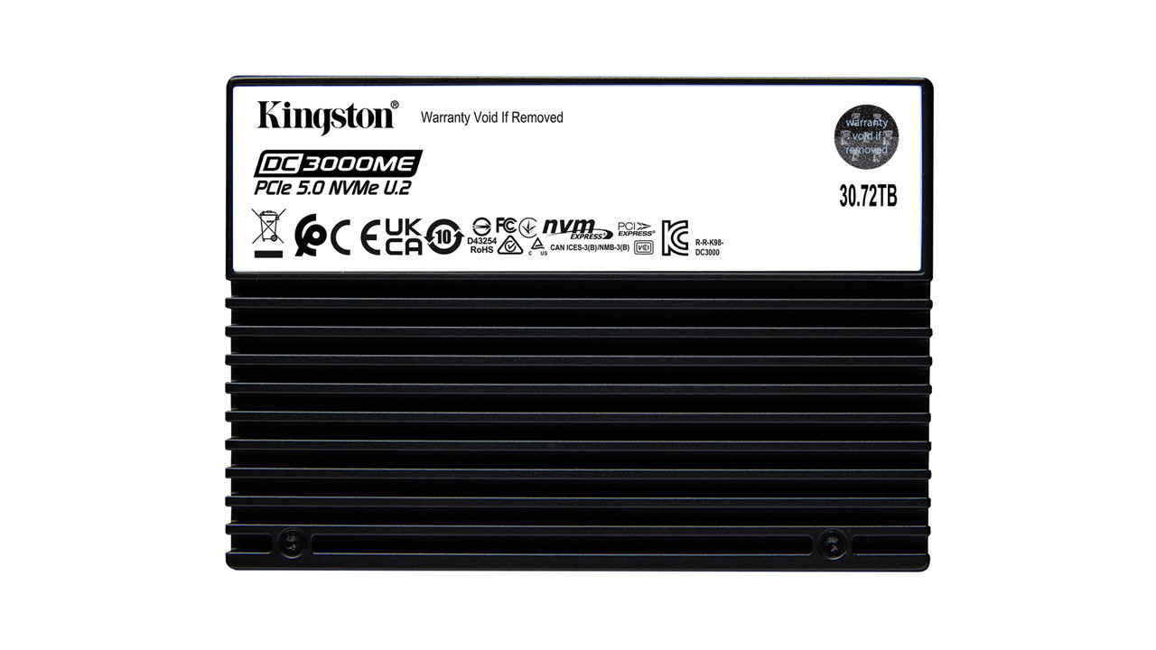 Kingston veri merkezleri için 30,72 TB kapasiteli Gen5 SSD modelini duyurdu