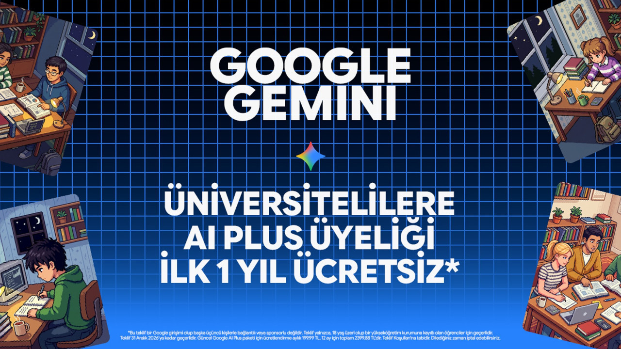 Google’ın öğrenci kampanyası Türkiye’de başladı: 1 yıl ücretsiz