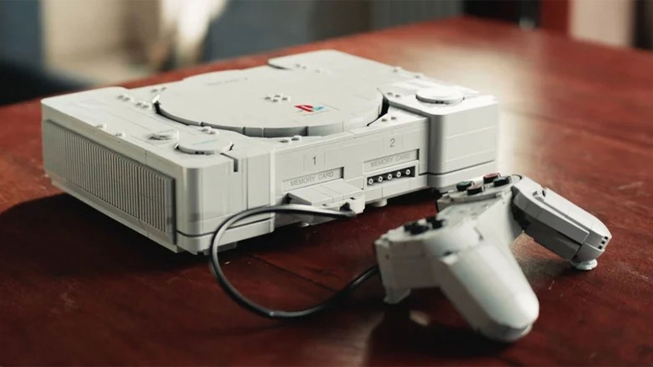 1.911 parçalık nostalji: İlk PlayStation LEGO setine dönüştü