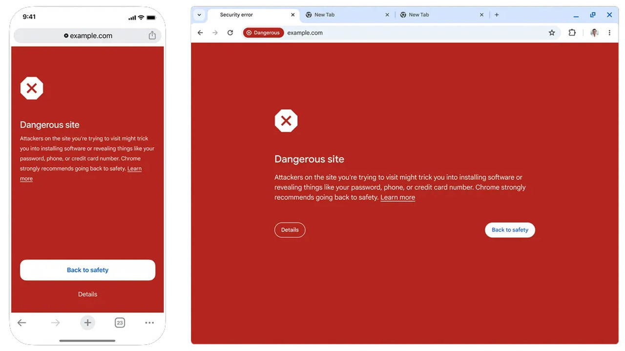 Google Chrome'a yeni güvenlik özelliği: Dolandırıcıları anında tespit ...
