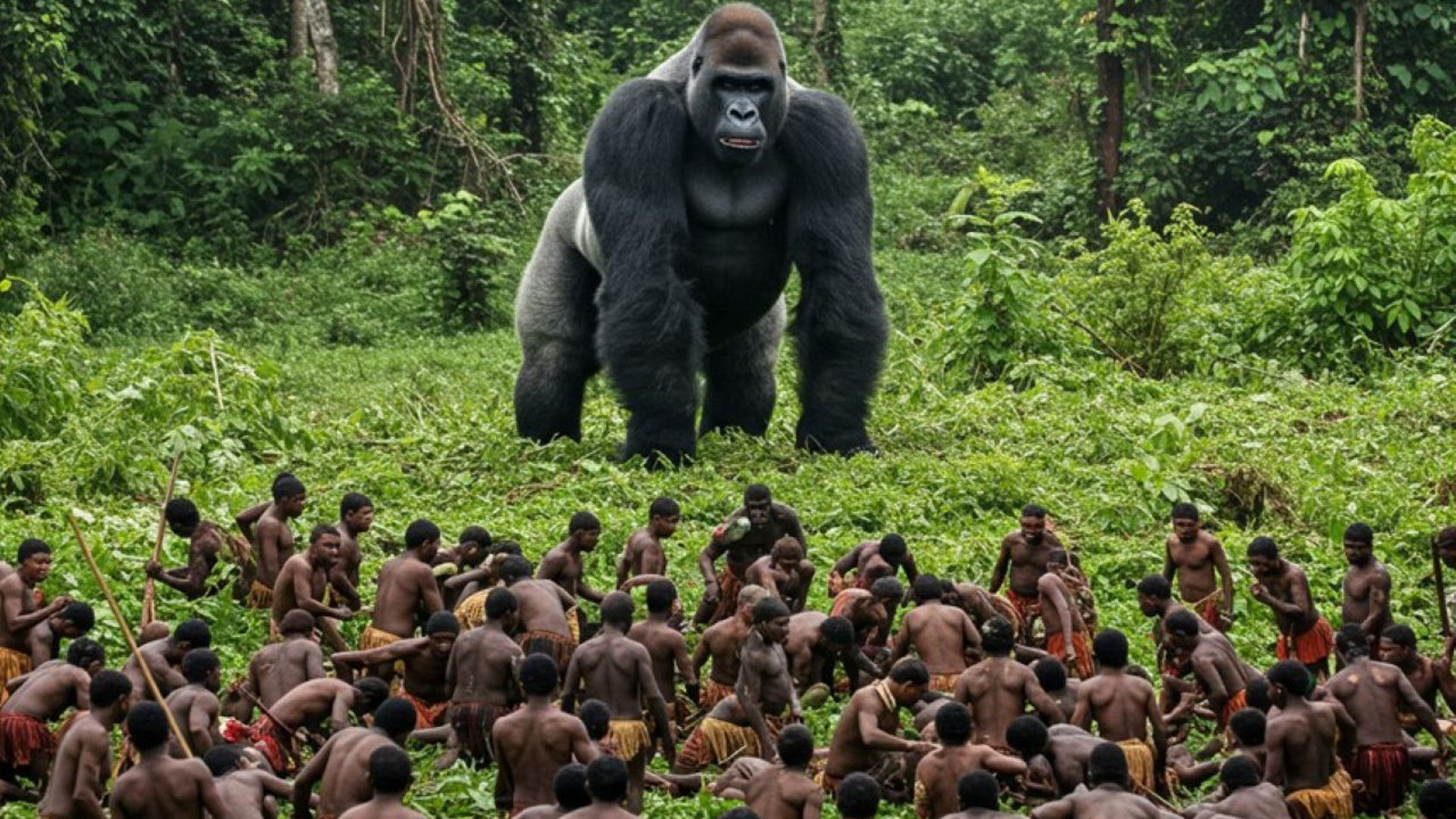 100 insan mı 1 goril mi yener tartışmasında nihai cevap