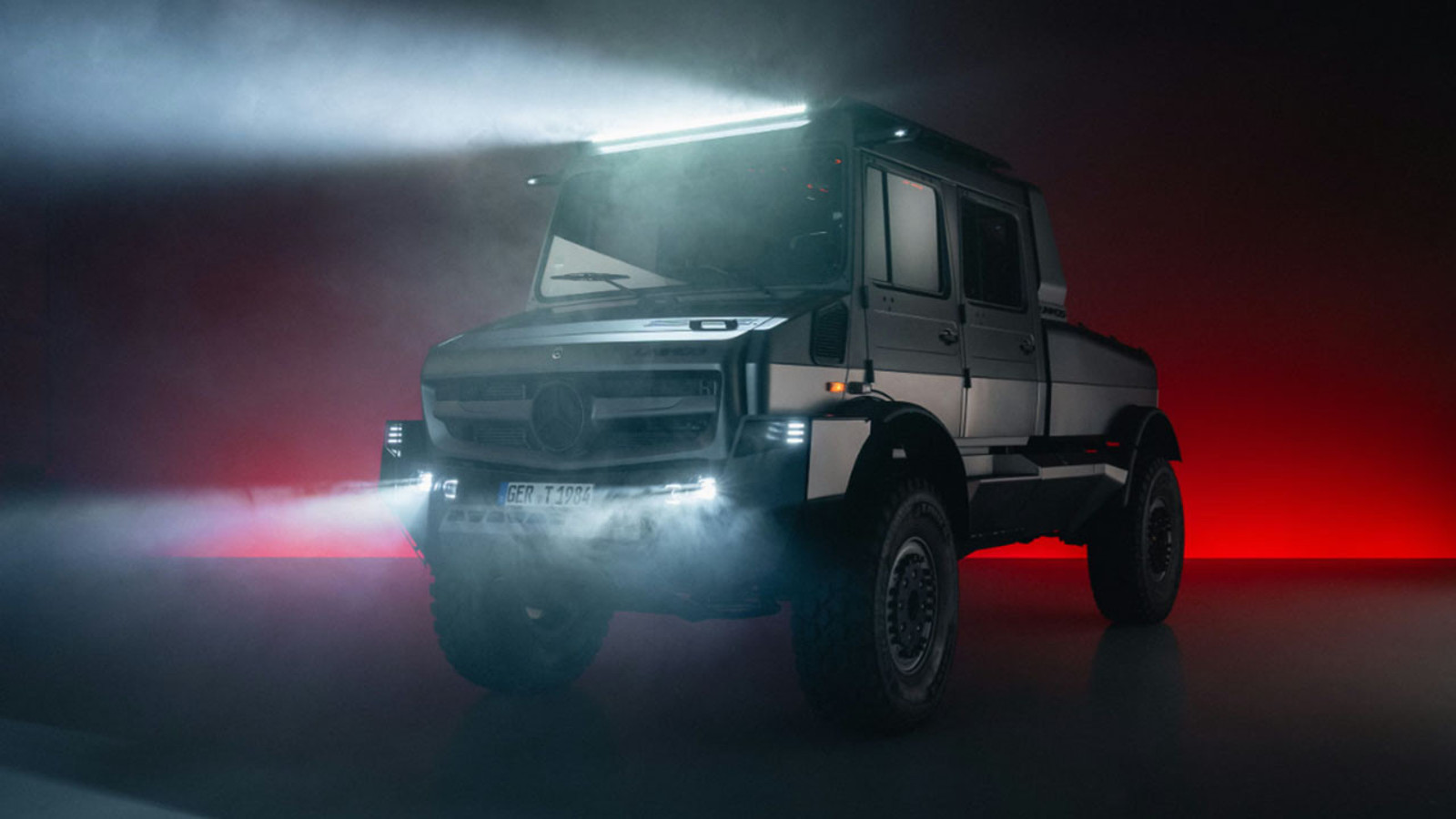 Kışladan caddeye: Efsane Unimog 1.450 Nm Tork ve Maybach konforu ile sahnede