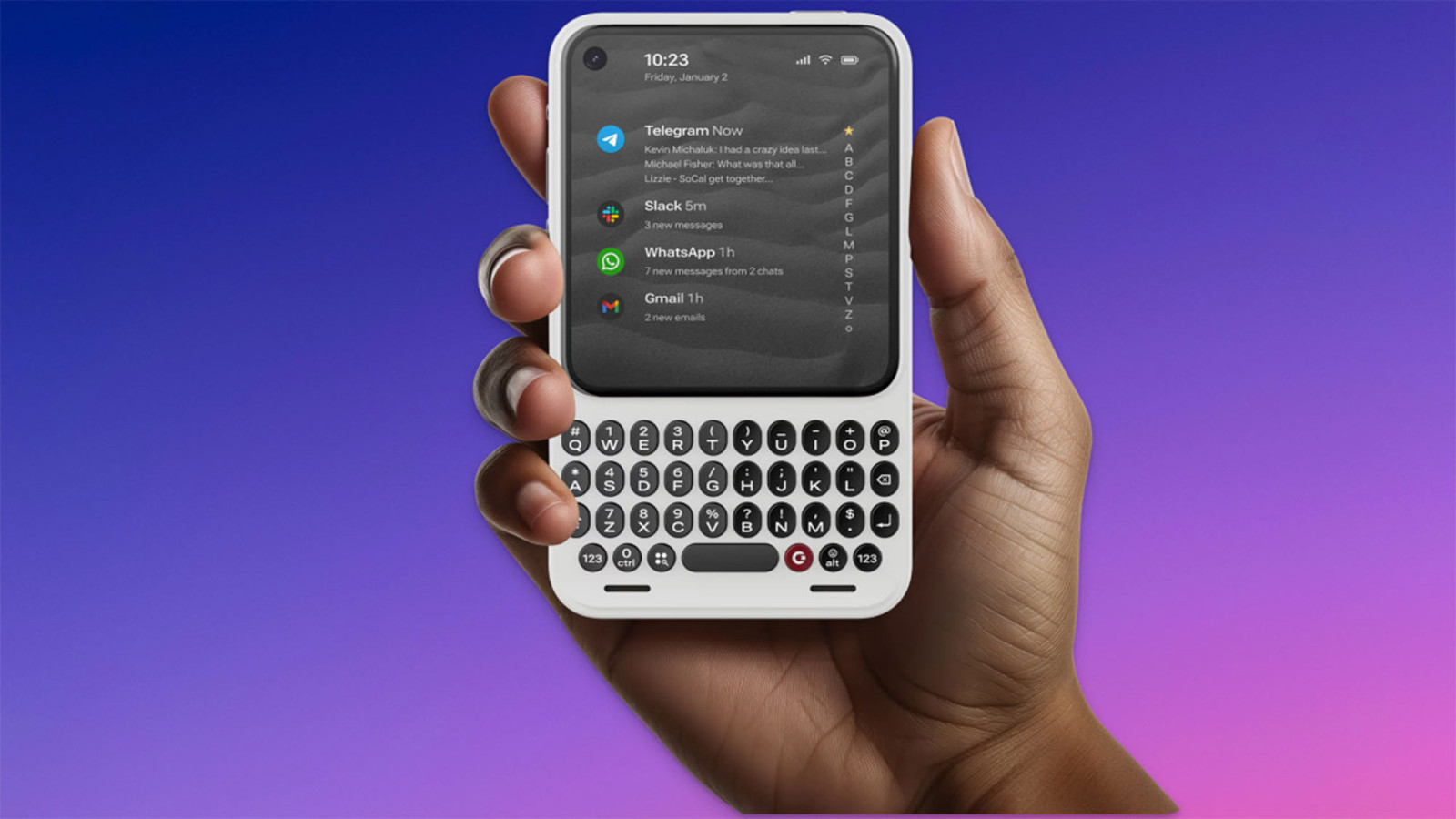 Blackberry ruhu Android 16 ile geri döndü: Karşınızda Clicks Communicator…