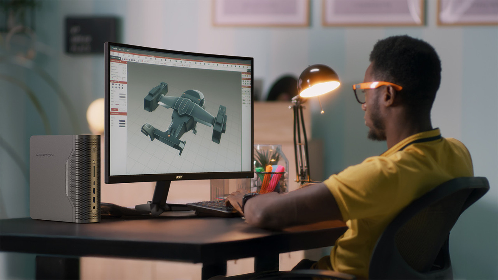 Acer Veriton ailesi yenilendi: Acer'dan 120 milyar parametre destekli mini iş istasyonu geldi