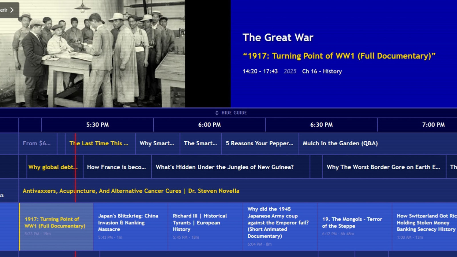 İnternetin yeni eğlencesi Channel Surfer: YouTube’u kablo TV gibi kullanın