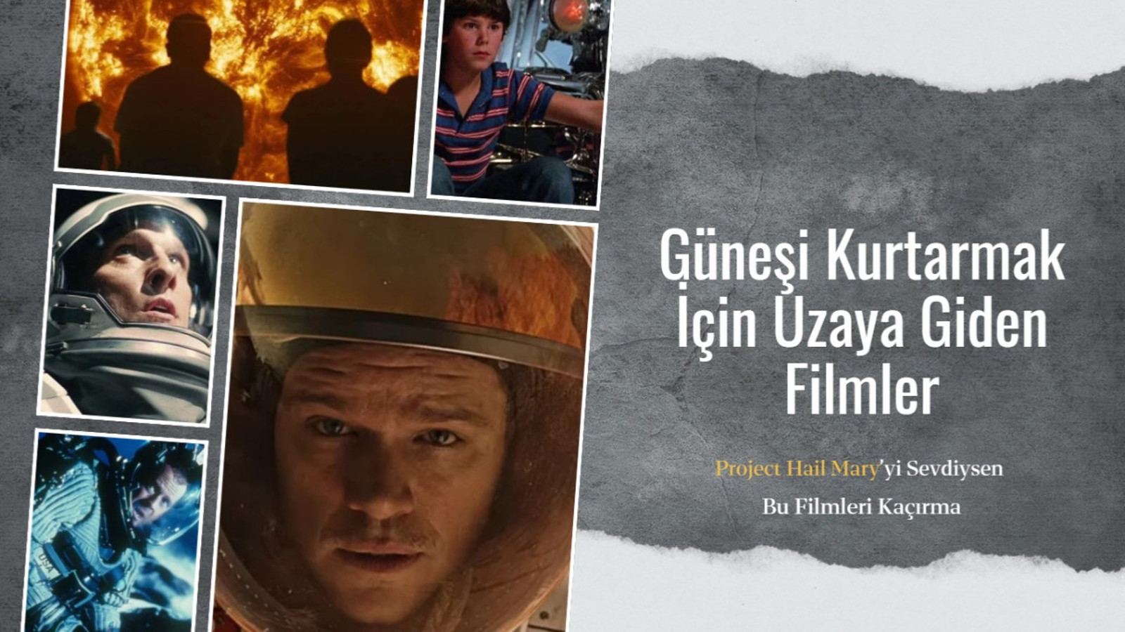 Güneşi kurtarmak için uzaya giden filmler: Project Hail Mary’yi sevdiysen bu filmleri kaçırma