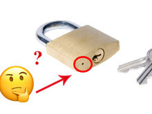 Asma kilitlerin altındaki bu küçük delik aslında ne işe yarıyor?