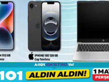 1 Mayıs'ta A101'de Teknoloji Ürünleri: iPhone 16e, Aukey Şarj Adaptörü ve Galaxy Buds FE