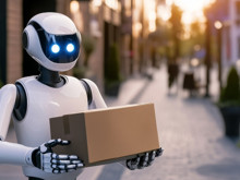 Yakında Amazon siparişlerinizi kapınıza robotlar getirebilir