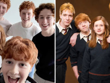 Harry Potter dizisinin yeni Weasley kardeşleri belli oldu