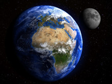 Dünya ve Ay, 290 milyon kilometre uzaktan işte böyle görünüyor