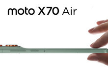 Motorola’dan rekor incelikte yeni telefon: X70 Air özellikleri ve detayları