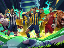 Beşiktaş, Fenerbahçe ve Galatasaray formaları PUBG MOBILE'a taşınıyor