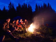 Kamp ateşinin yaydığı huzurun arkasında binlerce yıllık bir sır yatıyor