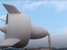 Gökyüzünde süzülen dev zeplin enerji üretmeye başladı