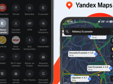 Yandex Maps üzerinden nöbetçi eczanelere hızlı erişim dönemi başladı