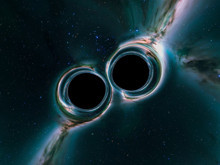 Uzayda kıyamet provası: İki dev kara delik çarpışmaya hazırlanıyor