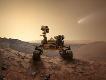 Mars yüzeyinde 42 kilometrelik tarihi maraton tamamlandı