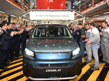 Fiat Doblo Bursa'ya döndü: Dört otomobil modelinin üretimi başladı
