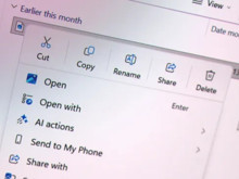 Windows 11'de sağ tık menüsü değişiyor: Daha hızlı ve özelleştirilebilir olacak