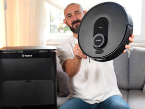 Evi kendi kendine temizleyen robot süpürge: Bosch Spotless Max Cam inceleme