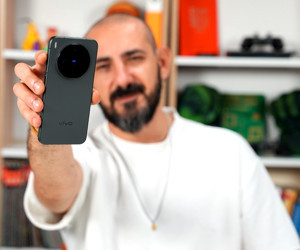 Ateşli sahne ışıkları ve gerçek mobil fotoğrafçılık