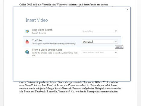 TEST: Office 2013 Kullanıcı Önizleme - Resim: 8