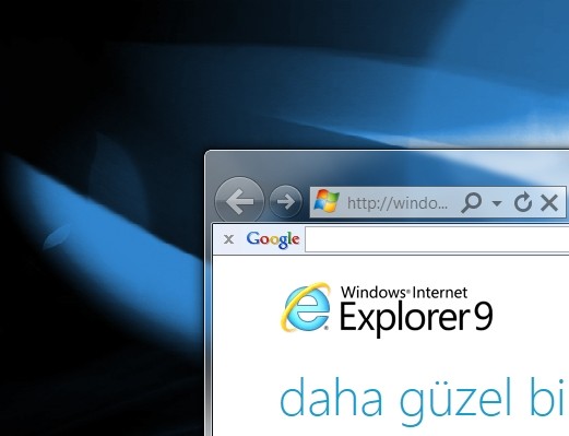 İşte  Internet Explorer 9! - Resim: 2