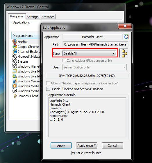 Windows 7 güvenlik duvarını optimize edin - Resim: 5