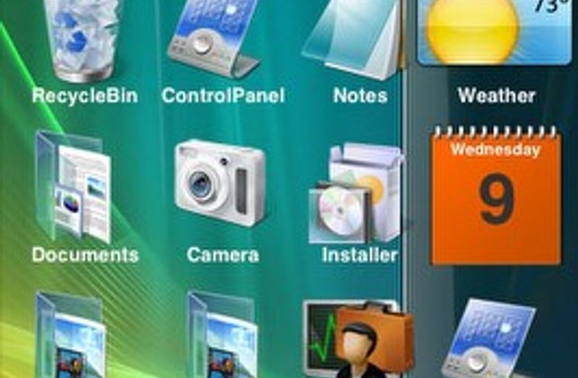 iPhone'unuz için Vista masaüstü